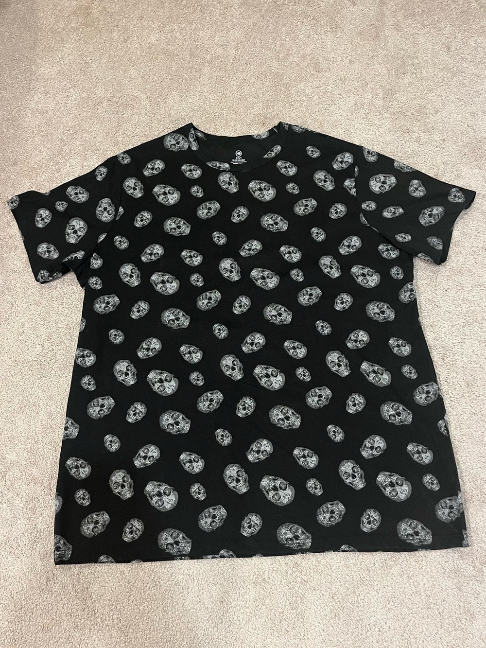 HB Skull Pattern T-Shirt